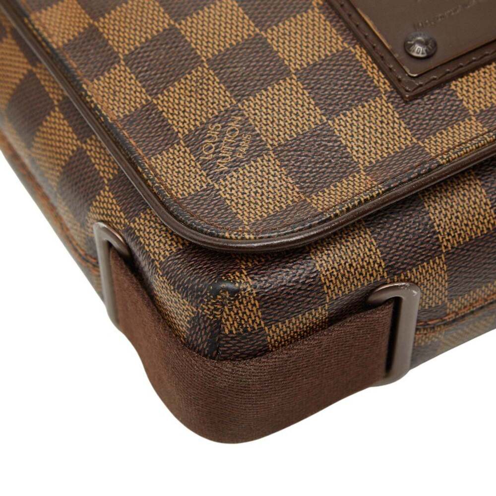 LOUIS VUITTON Brown Damier Leather Shoulder Bag - Picture 6 of 15